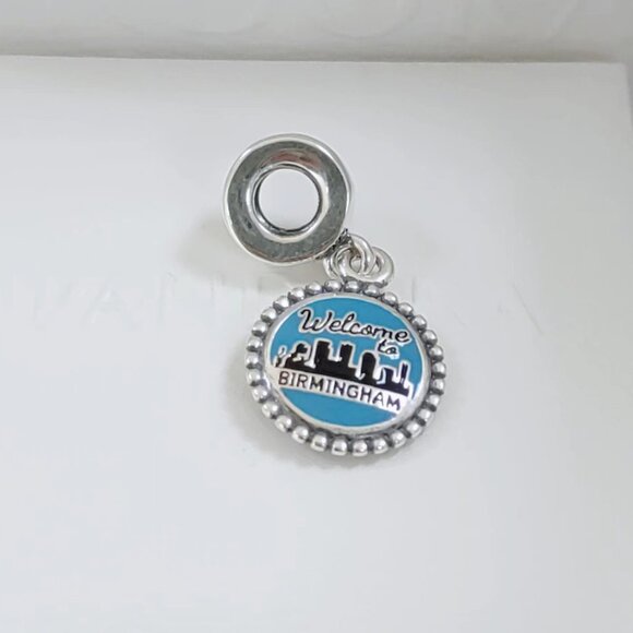 Pandora Welcome to Birmingham Exclusive Dangle Charm with box - Picture 4 of 6